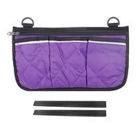 Uqezagpa Sac latéral multifonction pour fauteuil roulant - Pour adultes - Galaxies - Fluxility - Accoudoir - Pochettes de rangement pour équipements mobiles - Durabilité