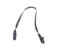 Uqezagpa Sangle de chapeau multifonctionnelle pour adulte - Lanière sur support de sac pour voyage - Clip pour accessoires de plein air pour le vent sur le sac, Noir , taille unique