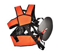 Uqezagpa Sangle d'épaule confortable d'une capacité de 20 kg pour débroussailleuse électrique réglable harnais rembourré pour jardinage professionnel harnais de jardinage