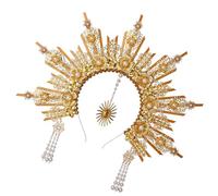 Uqezagpa Serre-tête angélique de déesse - Accessoire de mode pour fêtes à thème et événements de cosplay - Tenue quotidienne décontractée - Accessoire de scène