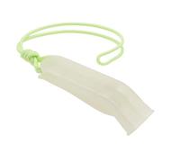 Uqezagpa Sifflet pennywhistle fort pour exploration sauvage urgences design portable réglable pour sacs à dos porte-clés double fréquence survie Pennywhistle