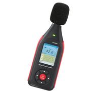 Uqezagpa Sonomètre numérique portable avec enregistreur de bruit 43000 - Enregistrement de données rechargeable avec mesure en temps réel et USB