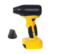 Uqezagpa Souffleur d'air électrique pour pistolet de retrait d'air sans fil à batterie 18 V 4 vitesses pour souffler des espaces étroits