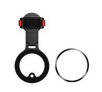 Uqezagpa Support avec design bidirectionnel en alliage d'aluminium - Installation facile - Support magnétique noir stable