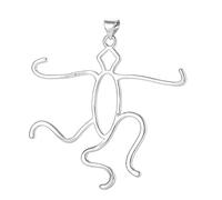 Uqezagpa Support de pendentif réglable en alliage - Convient pour la création de colliers - Plateau en alliage, Small, Comme décrit, Comme décrit.