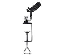 Uqezagpa Support de table pratique à pincer, support pour aérographe, support à deux brosses pour la plupart des