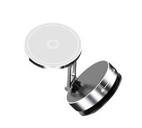 Uqezagpa Support de téléphone pliable pour voiture, rotation à 360 degrés, réglable avec technologie double ventouse pour une visualisation facile du support de téléphone rétractable