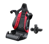 Uqezagpa Support de téléphone rotatif à 360° pour grille d'aération de voiture avec systèmes de verrouillage d'attraction Support de téléphone antidérapant pour une navigation stable et sûre Facile à