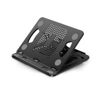 Uqezagpa Support ergonomique pliable pour ordinateur portable rotatif à 360 degrés pour le travail collaboratif
