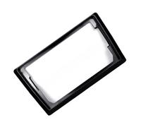 Uqezagpa Support multimédia de voiture réglable de 25,4 à 22,9 cm, adaptateur de tableau de bord haute résistance pour écran de navigation, cadre de tableau de bord d'intégration sans couture pour