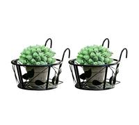 Uqezagpa Support polyvalent en fer pour pots de fleurs décoratifs en métal pour rebord de fenêtre, étagères, motifs de feuilles décoratives multifonctionnelles, étagère de rangement pour balcon