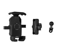Uqezagpa Support pour smartphone de moto absorbant les chocs, forte adhérence, résistant aux intempéries, accès rapide pour une navigation sécurisée, divertissement, support mobile résistant aux chocs