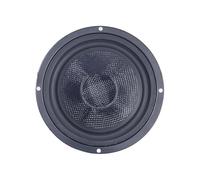 Uqezagpa Systèmes de haut-parleurs de voiture professionnels en fibre de verre, cônes composites, pilote de basse avec IPX4 résistant aux éclaboussures, woofers en fibre de verre