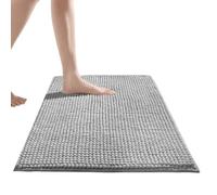 Uqezagpa Tapis de bain luxueux en chenilles idéal pour les salles de bains et zones humides offrant un confort et une durabilité supérieurs