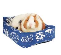 Uqezagpa Tapis de couchage pour hamster, rongeur, gerbille, coussin pour animal de compagnie, pour furets, hamster, petit lit pour animal de compagnie