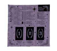 Uqezagpa Tapis de lecture réutilisable en velours durable pour la pratique spirituelle