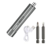 Uqezagpa Tournevis électrique, tournevis électrique sans fil rechargeable, petit tournevis électrique avec aimant