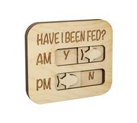 Uqezagpa Traqueurs d'alimentation en bois naturel avec motifs d'animaux - Aimants pratiques - Panneau d'alimentation avec suivi d'animaux pour réfrigérateur - Décoration en forme d'os