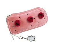 Uqezagpa Trousse à crayons en forme de gâteau de grande capacité - Légère - Organiseur de voyage pour étudiant et enfant, C, Beauté de masse