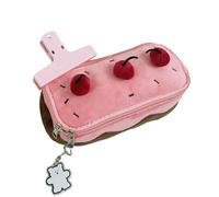 Uqezagpa Trousse à crayons en forme de gâteau de grande capacité - Légère - Organiseur de voyage pour étudiant et enfant, a, Beauté de masse