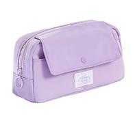 Uqezagpa Trousse de rangement multifonction de grande capacité pour étudiants et artistes en tissu tissé robuste avec élégante, Couleur 1, Size 22x9x12cm/8.66x3.54x4.72inch