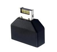 Uqezagpa USB Type E 20 broches vers USB 19P Châssis Extension Transfert de Données pour Carte Mère de Bureau Adaptateur Avant Type C pour PC