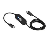 Uqezagpa Variateur d'intensité tactile - Câble d'alimentation USB C pour lumières LED - Cinq touches avec fonction mémoire - Variateur USB C