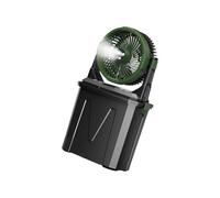 Uqezagpa Ventilateur brumisateur d'extérieur oscillant avec vitesse réglable 3 buses Design 72 h Durée de fonctionnement 20 000 mAh Capacité 20 000 mAh Ventilateur de camping en plein air