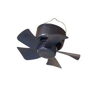 Uqezagpa Ventilateur de plafond portable rechargeable par USB à 3 vitesses - Ventilateur électrique pour chambre à coucher