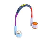 Uqezagpa Ventilateur multifonction à suspendre au cou - Silencieux - Électrique - Faible bruit - Pour voyage, activités de plein air et utilisation quotidienne