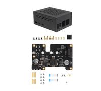 Uqezagpa X1012 PCIe vers NVMe Solid States Disk and Shield pour 5 NVMe Solid States Disk Ethernet Carte d'extension de remplacement pour 5 SSD Gestion de l'alimentation