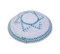 Uqezagpa Yarmulke en polyester respirant pour synagogue et festivals, casquette légère pour tous les âges, design facile d'entretien, portable et pliable, a, taille unique