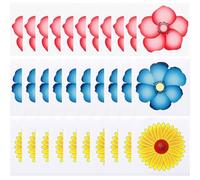 UQMIQURA Lot de 30 pièges à mouches pour fenêtre - Motif floral - Piège à mouches à fruits adhésif - Pour fenêtre - Attrape-mouches - Bande adhésive - Piège à insectes