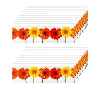 UQTUKO Lot de 30 pièges à mouches pour fenêtre - Pour l'intérieur - Design floral - Attrape-mouches - Colle adhésive - Pour l'intérieur - Réutilisable