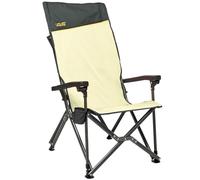 Uquip Barry Boulder Chaise de camping pliable avec capacité de charge de 200 kg I Chaise pliante compacte en acier et polyester I Chaise d'extérieur pliable pour camping, plage, pêche, jardin et