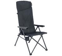 UQUIP - Chaise de camping à dossier haut - Justy XL Seat - Noir Noir