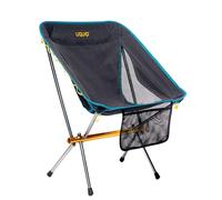 Uquip Chaise de camping Infinity I Chaise pliante ultra légère avec capacité de charge de 120 kg I Chaise pliante compacte en aluminium I Chaise d'extérieur portable pour le camping, la randonnée, les