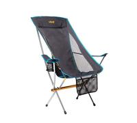 Uquip Chaise de Camping Infinity Lounger I Chaise Pliante légère jusqu'à 120 kg I Structure en Aluminium I Idéale pour Le Camping, la randonnée, Le vélo et Les Festivals