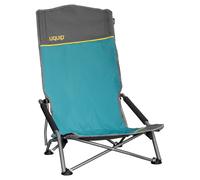 uquip Chaise Pliante SANDY XL PÉTROLE/GRIS bleu