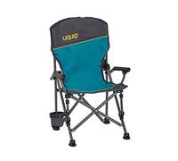 Uquip Kirby - Chaise Pliante de Camping pour Enfant - avec Porte-Boissons - Capacité 60kg