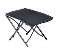 Uquip Repose-pieds Finley Air Mesh I Repose-pieds pliable pour chaises pliantes I avec capacité de charge de 100 kg I Repose-pieds portable pour le camping, la randonnée, les festivals et les voyages