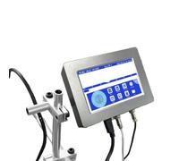 UQXJK 12 7 mm / 25. Imprimante d'étiquette 4 mm PX1S DW-Max Imprimante à Jet d'encre Compatible avec Codes QR Codes de lot(DW-MAX-12.7mm-No Ink)