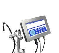 UQXJK 12 7 mm / 25. Imprimante d'étiquette 4 mm PX1S DW-Max Imprimante à Jet d'encre Compatible avec Codes QR Codes de lot(DW-MAX-25.4mm-No Ink)