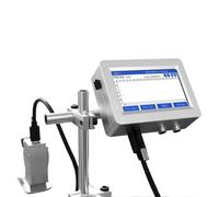 UQXJK 12 7 mm / 25. Imprimante d'étiquette 4 mm PX1S DW-Max Imprimante à Jet d'encre Compatible avec Codes QR Codes de lot(PX1S-12.7mm-No Ink)