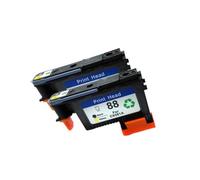 UQXJK 2 pièces compatibles avec Les têtes d'impression 88 Noir Jaune C9381A Officejet 7400 L7480 500 K5400 K550