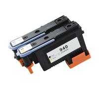 UQXJK 940 Printhead C4900A C4901A Tête d'impression Compatible Compatible avec OfficeJet Pro 8000 8500 8500A Pièces de Remplacement BK/Y C/M(HP940-2 PCS)