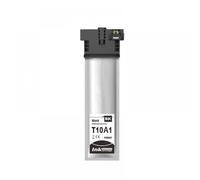 UQXJK Amérique du Sud Sacs d'encre à Jet d'encre compatibles Compatible avec Workforce Pro WF-C5310 WF-C5390 WF-C5890 T10B1 T10A1 T10A2 T10A3 T10A4(BK E-10A1)