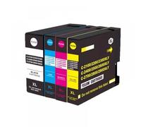 UQXJK Cartouche à Encre Compatible Compatible avec maxify IB4080 IB4180 MB5080 MB5180 MB5480 Modèle d'imprimantes 2800xl PGI2800 PGI-2800XL(One Set 4 Pcs)