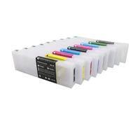 UQXJK Cartouche à Encre Rechargeable Compatible Magic T6361 T6369 T636A T636B Compatible avec Les imprimantes 9908 7908 7890 9890 9710 7710 9910 7910 7900(Cyan)