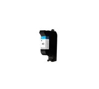 UQXJK Cartouches d'encre compatibles Leadksam Compatible avec 40 51640A Designjet 230 250C 330 350C 430 450C 455CA 488CA 650C 1200C(1PCS 40BK)